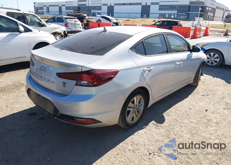 2019 Hyundai Elantra Sel from USA, damaged, VIN 5NPD84LF3KH418950
